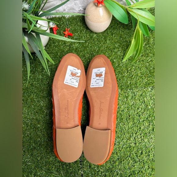 Loraine Woven Loafer (Women) SAM EDELMAN Canyon Orange size 10 new no box - Picture 16 of 16